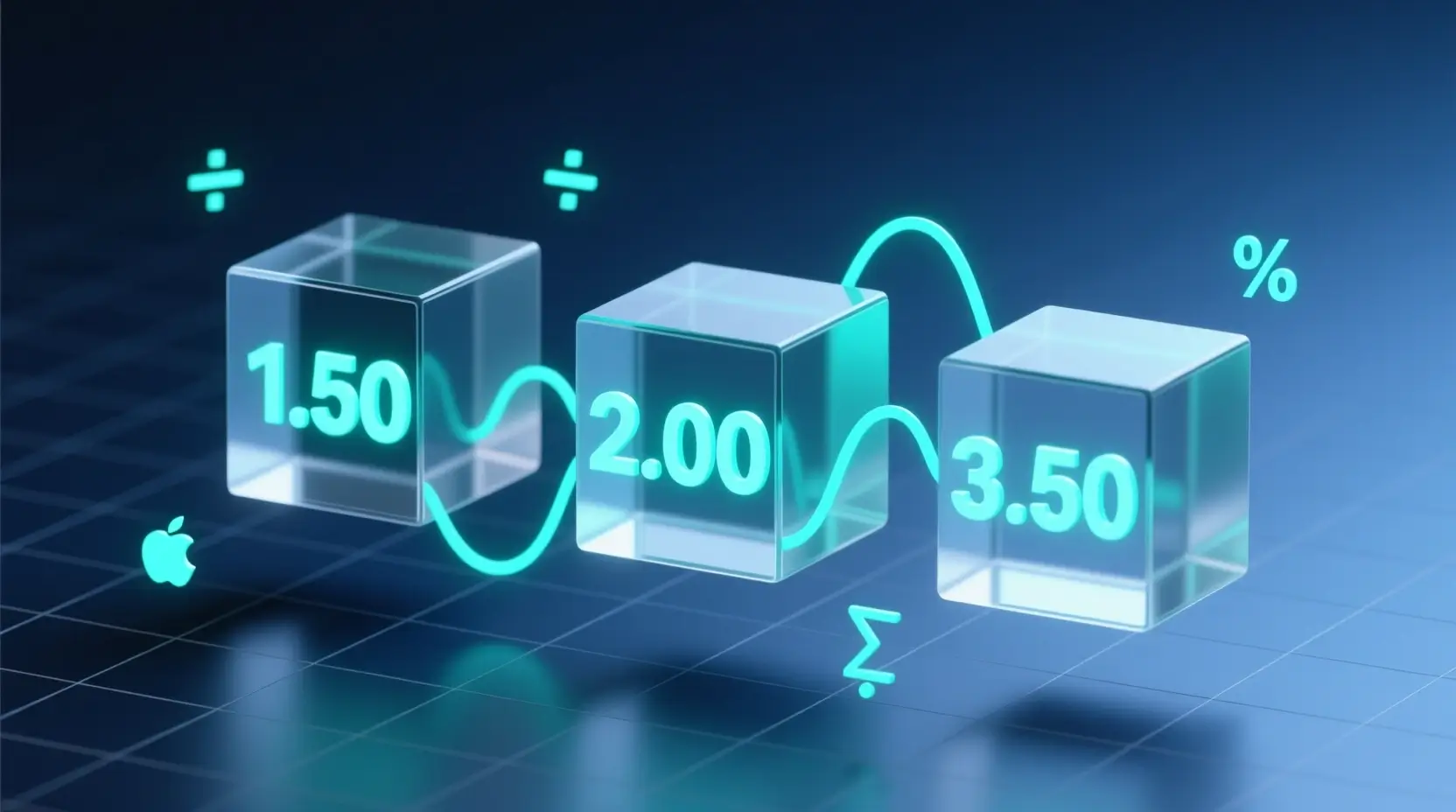 Visualizzazione del calcolo delle quote scommesse e conversione in probabilità percentuali