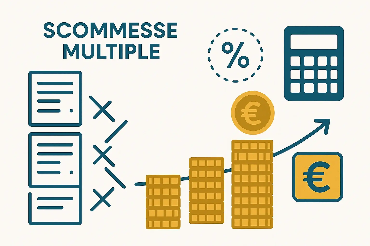 Scommesse multiple: come funzionano e strategie per vincere