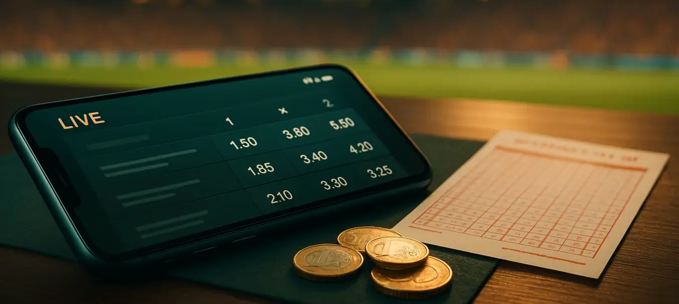 Guida completa alle scommesse sportive in Italia con smartphone, quote live e stadio di calcio